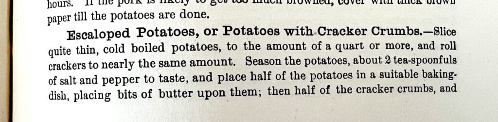 Old recipe from Dr Chases Last Receipt Book 1898.