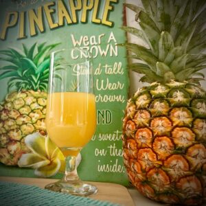 pineapple juice.