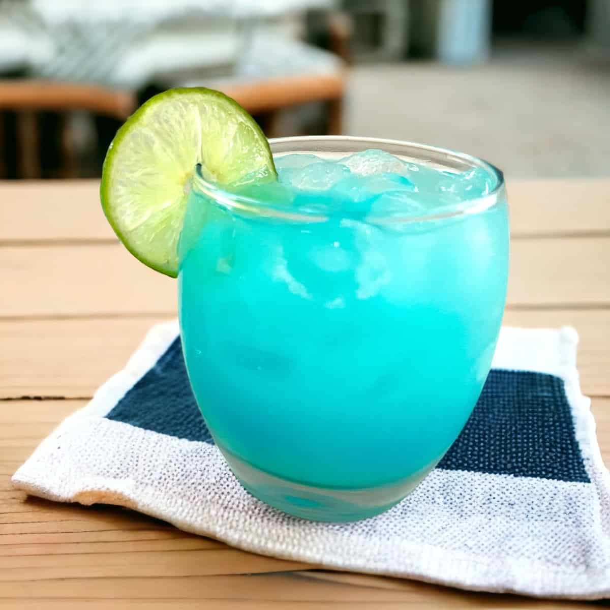 Blue Coconut Margarita.