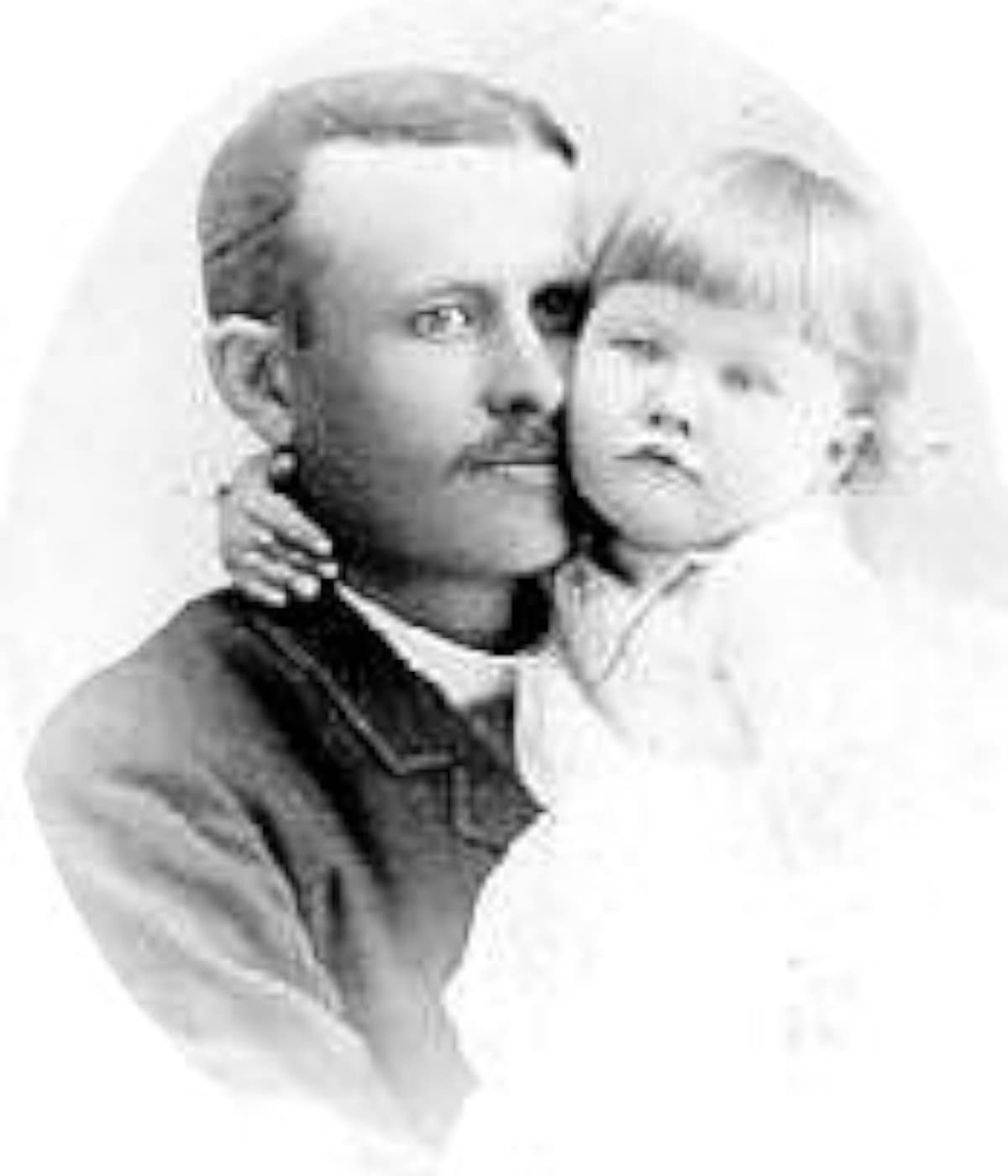 C.W. Post and His Daughter Marjorie Post.