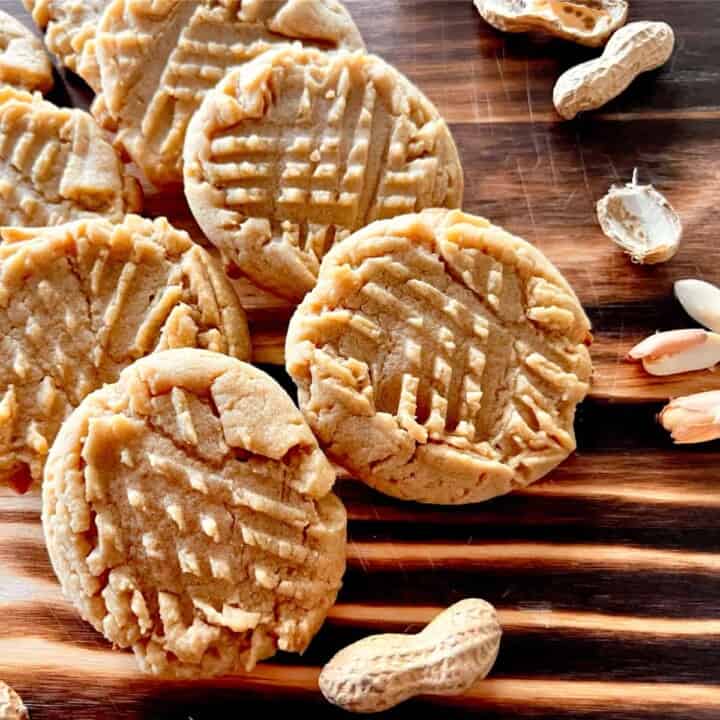 Natural Peanut Butter Cookies The Vintage Cook