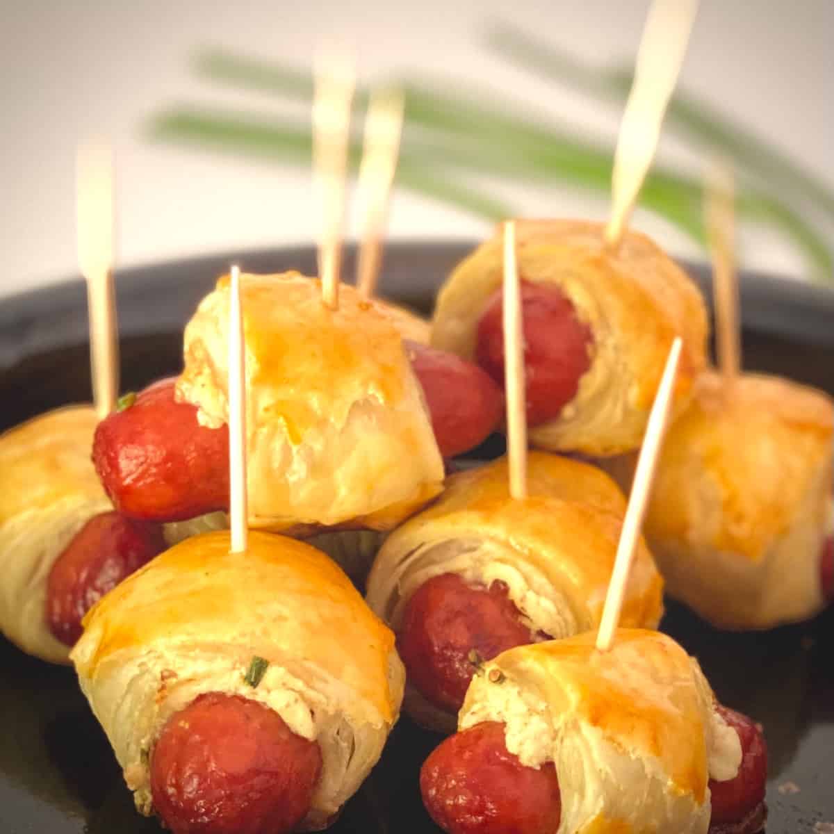 pigs in a blanket recipe finished.