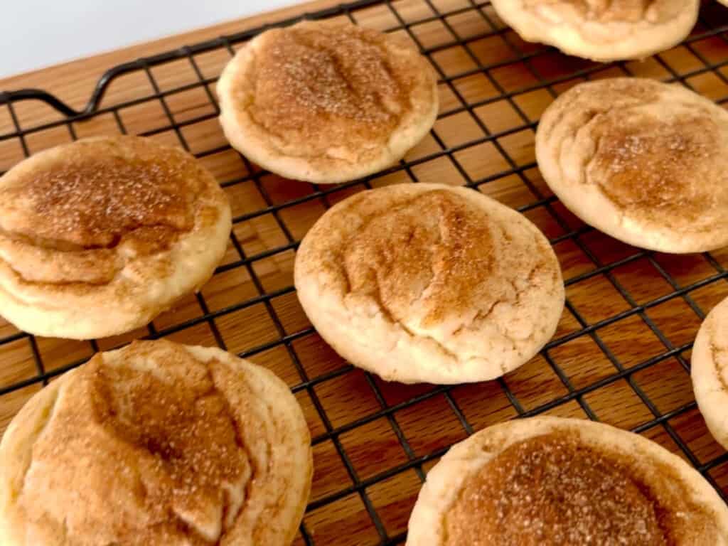 baked snickerdoodles.