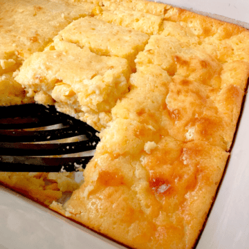 Jiffy Cornbread With Creamed Corn Casserole - The Vintage Cook