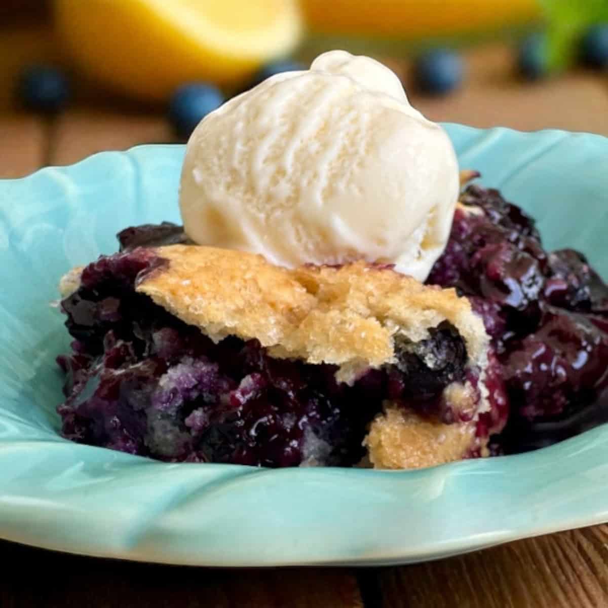 Blueberry Cobbler