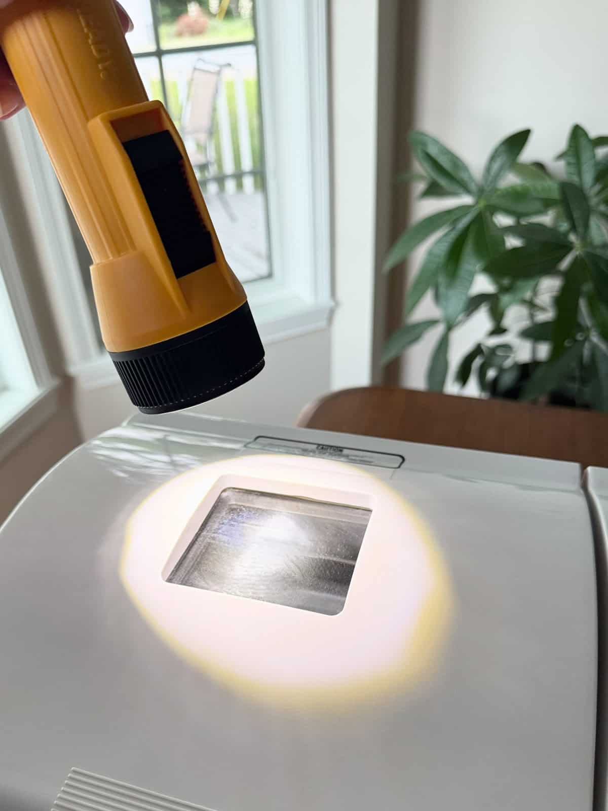 flashlight for watching bread.