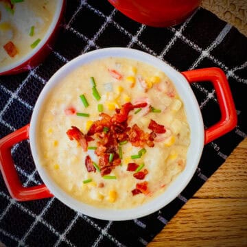 Bowl of Corn Chowder.